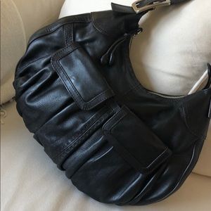 Cole Haan Medium Zip Hobo Black